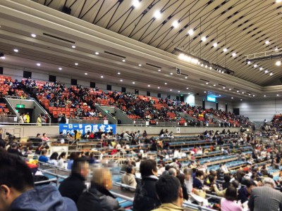 大相撲 春場所 三月場所 大阪場所 大阪府立体育館 チケット 座席 写真