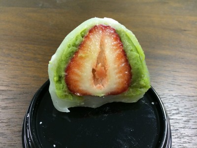 よーいどん ハルカス 関西テレビ 岡安譲アナウンサープロデューススイーツ オカヤスイーツ プレミアムいちご大福 感想