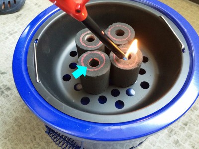 バーベキュー BBQ 炭 火の付け方 簡単 着火剤なし 着火剤不要 七輪 マジック炭使い方 簡単着火炭