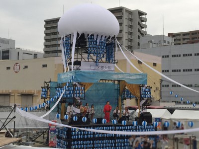 水都大阪 中之島GATE 中之島ゲート 中之島漁港 バーベキュー 盆踊り 祭 BEGINビギン 謎解きゲーム 行き方 屋台 イベント 駐車場