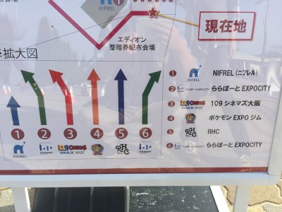 大阪エキスポシティ 混雑状況 混雑予想 行列 待ち時間 感想 駐車場 渋滞 営業時間 アクセス 店舗 初出店 人出