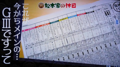 松本家の休日 松ちゃん 宮迫 たむけん さだ子 動画 阪神競馬場 競艇 一攫千金 シャンプーハット てつじ こいで 小藪