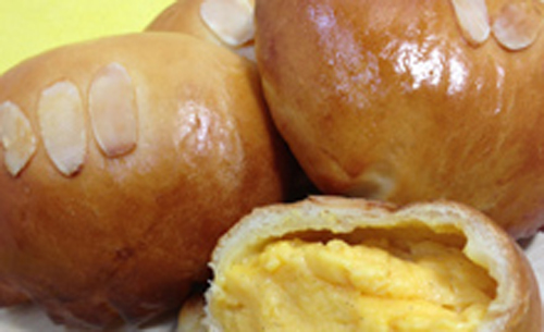 ちちんぷいぷいで紹介 だし巻き屋が作るカスタードクリームパン 京都 三木鶏卵 黄味餡 アンパン