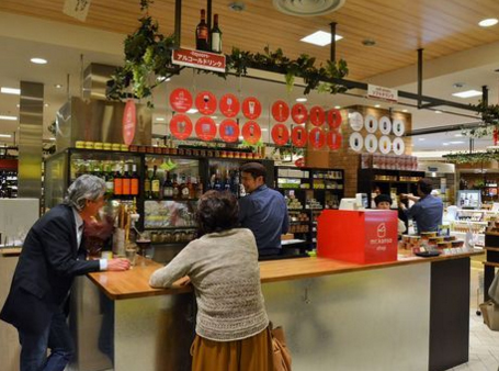 阪急うめだ本店 地下2階 デパ地下 缶詰バー mr.kanso ミスターカンソ 立ち飲み メニュー だし巻き たこ焼 贈答用 お土産 持ち帰り アルコール お酒