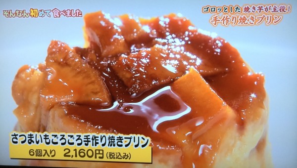 さつまいもごろごろ手作り焼きプリン なると金時 安納芋 焼き芋 どんるーかす 徳島県 ちちんぷいぷい はじめて食べました MBS グルメ 人気 行列 待ち時間 お取り寄せ 混雑