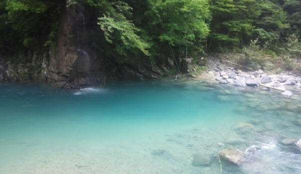 岐阜 中津川 付知川