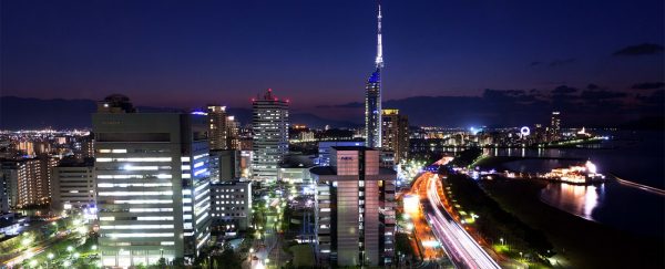 ヒルトン福岡シーホーク・夜景