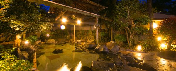 湯めぐりの宿 楠水閣・露天風呂