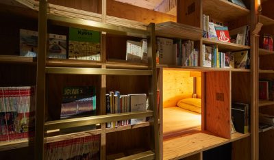 BOOK AND BED TOKYO 京都店 泊まれる本屋 2号店 ホステル　寝落ち 地ビール パジャマ 祇園 東京池袋 スタンダード