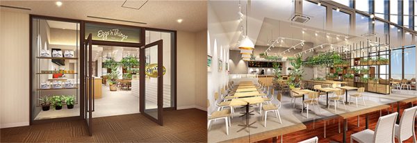 エッグスンシングス梅田茶屋町店 パンケーキ 大阪工業大学キャンパス内 限定メニュー 行列 予約 エッグインクラウド