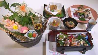 日本料理 松江 和らく 幻の大ノドグロコース