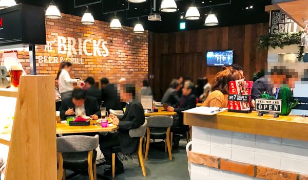 中之島フェスティバルタワーウエスト オープン フェスティバルプラザ レストラン 飲食店 混雑 行ってきました レッドブリックス