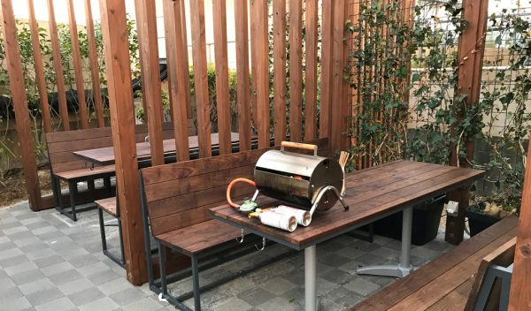 なんばパークス パークスガーデン ザ・ルーフトップ バーベキュー BBQ 屋上 リニューアル 飲み放題 ビアガーデン