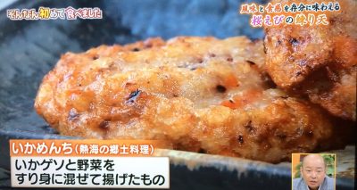 ちちんぷいぷい はじめて食べました グルメ お取り寄せ 購入方法 女と男 和田ちゃん 桜えびの練り天 大漁！えび娘