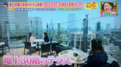 ほんわかテレビ 関西マル得ランキング 耳ヨリでっせ～ グルメ 5月19日 贅沢ランチ ベトナム料理 アパホテル パクチーセット