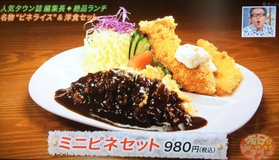 よ～いドン 本日のオススメ３ グルメ 5月23日 ランチ 京都 キッチンゴン ミニピネセット ピネライス