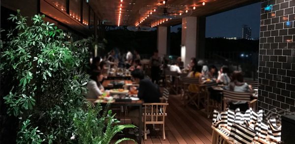 JO-TERRACE OSAKA ジョーテラスオオサカ 大阪城公園 グッドスプーン good spoon バーベキュー BBQ 夜景