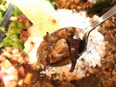 ムール貝のスリランカカレー