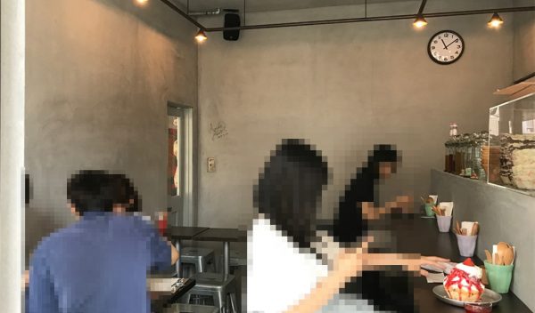 中崎町 かき氷 JAM 韓国ソルビン 中崎町アイス 進化形スイーツ 店内