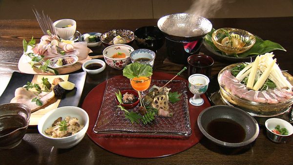 よしが浦温泉 夕食