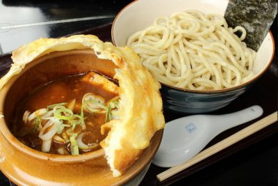 スマステーション フォトジェニックグルメ 写真 パイ包み焼きつけ麺 極UMAつけ麺 ユーエムエー