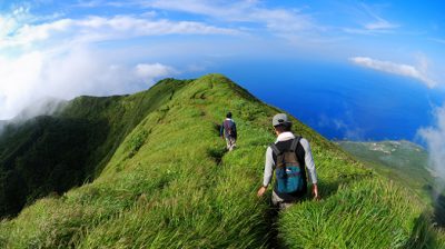 ヒルナンデス 八丈島 リゾート 絶景 天空ロード 八丈富士 天空の道 西山