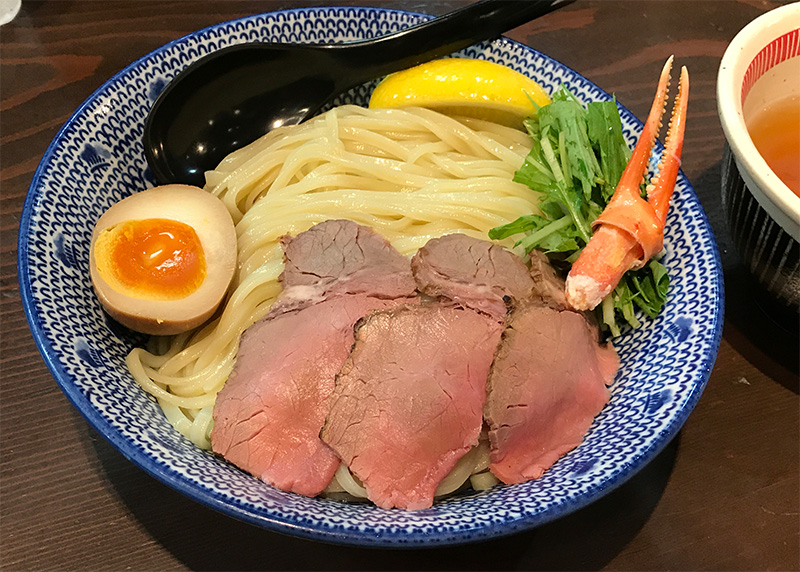 すっごいズワイ蟹の冷しつけ麺