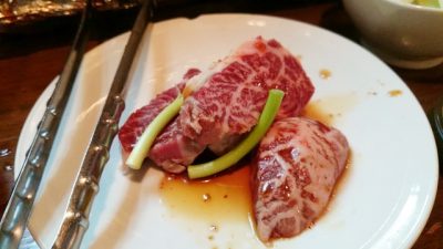 松本家の休日 十三 しょんべん横丁 和牛専門焼肉 珍牛 〆の珍牛カレー