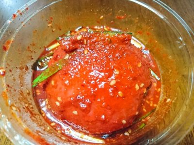 おはよう朝日 ごはんのとも 韓国料理のそうざい店 カンナムキンパ トマトキムチ