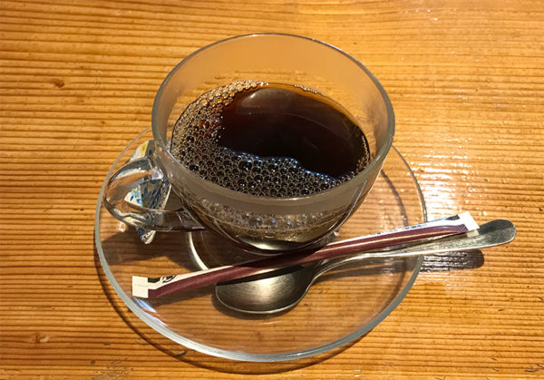 にんにん ランチ 食後のコーヒー ホット