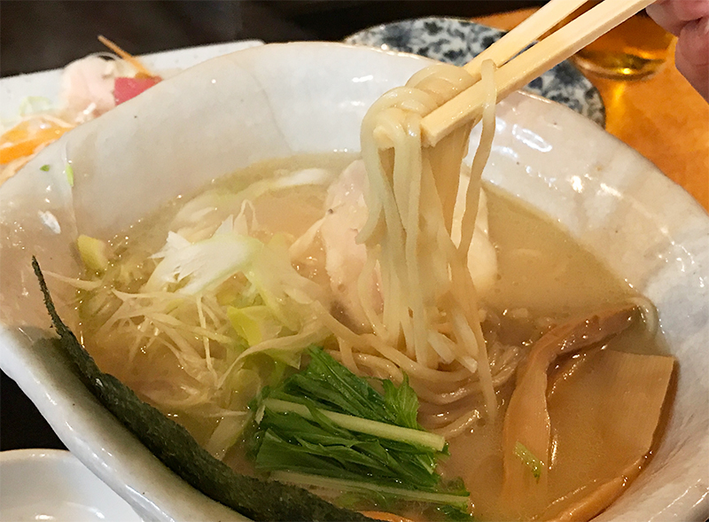 まるき 真鯛らーめん 塩 麺