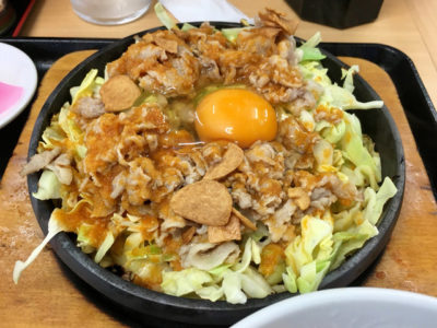 スマステーション スタミナ飯 9月2日 大盛軒 東中野 鉄板麺