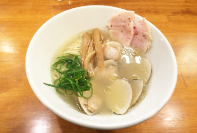 松本家の休日 ラーメン 大阪 塚本 グルメマップ グランプリ 醤油と貝と麺 そして人と夢 鳥と蛤の塩そば