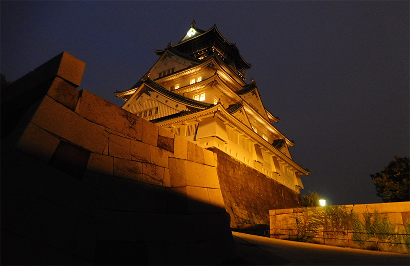 大阪城 夜景