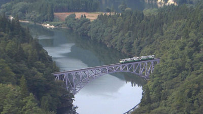 ローカル線 只見線 絶景ポイント