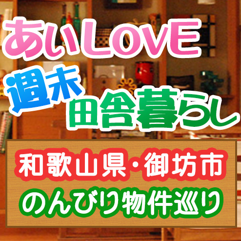 あいLOVE週末田舎暮らし よ～いドン 酒井藍 格安物件 別荘 和歌山 御坊