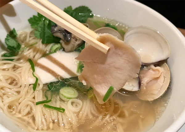 篝 鶏チャーシュー 蛤と牡蠣汐SOBA ラーメン