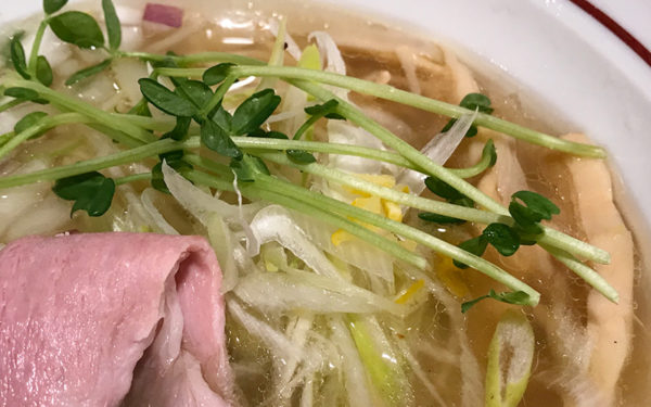 夢道場 塩ラーメン 柚子