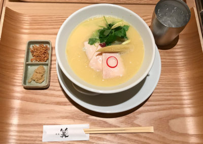 銀座篝 鶏白湯SOBA ラーメン