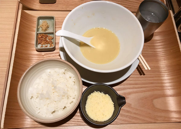 鶏白湯SOBA 〆 リゾット