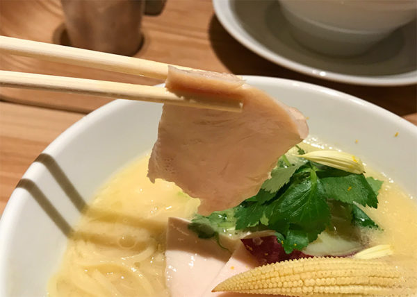 鶏チャーシュー 鶏白湯SOBA