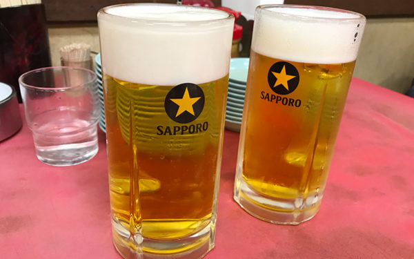 マルシン飯店 生ビール