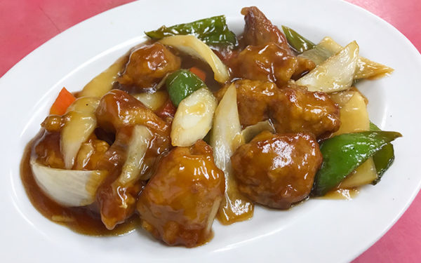 マルシン飯店 酢豚
