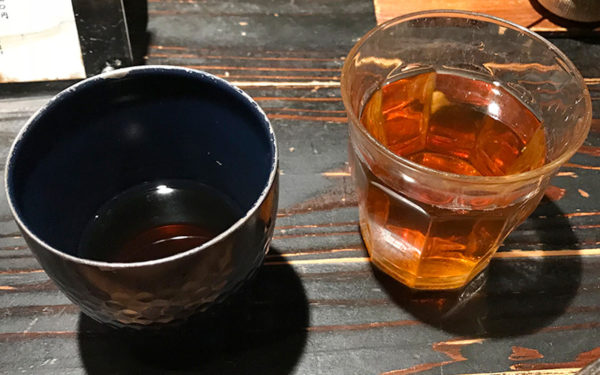 温かいお茶 冷たいお茶