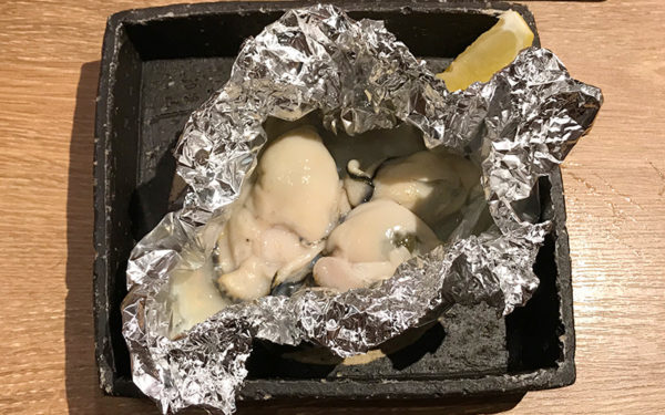 播州赤穂の焼き牡蠣