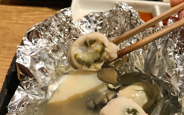 播州赤穂の焼き牡蠣