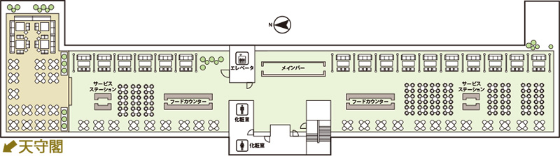 ミライザ大阪城 ブルーバーズ ルーフトップテラス オープン 大阪城天守閣 屋上 バーベキュー BBQ ビュッフェ 期間限定