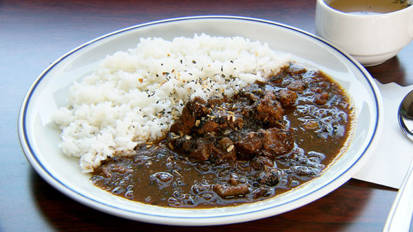 ネコノシマホステル カフェ カレー