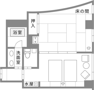 和洋室 ユニバーサルルーム