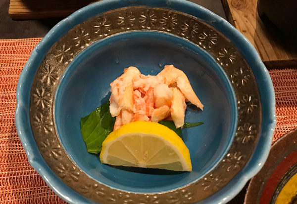 朝日楼 香住ガニの酢の物